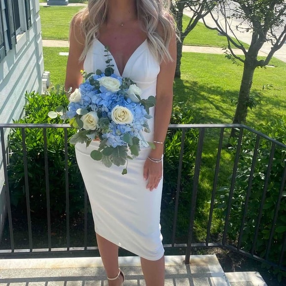 NWOT Lulus All In Favor White Midi Dress - Picture 6 of 16